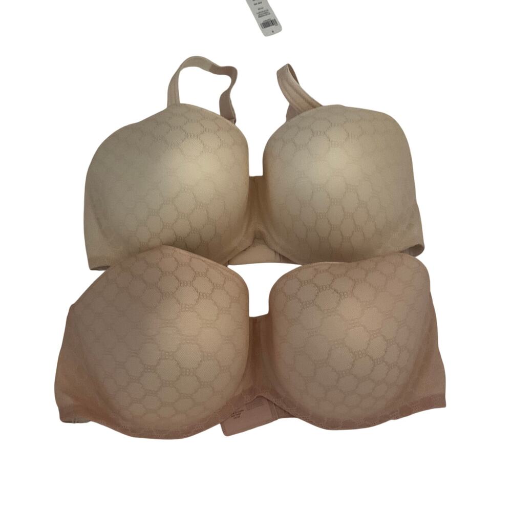 Bundle of 2 Soma‎ Stunning Support Geo Lace Balconette Bras - Size 44G - NEW